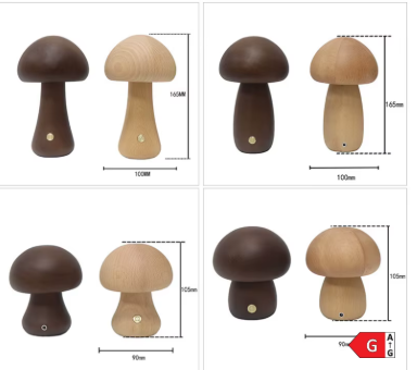 Lampe champignon | Rétro Design